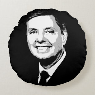 Cojín Redondo Lindsey Graham hace frente