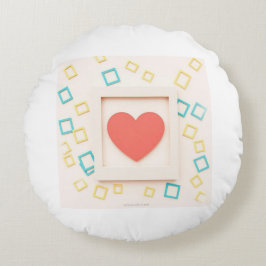 Cojín Redondo Lively Snapshot Joy