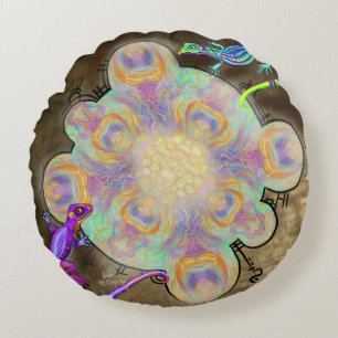 Cojín Redondo Lizarras raras