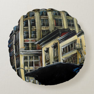 Cojín Redondo Lo mejor de Broadway, Nueva York