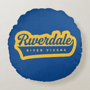 Cojín Redondo Logo de Riverdale River Vixens