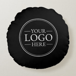 Cojín Redondo Logotipo comercial de personalizado