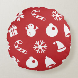 Cojín Redondo Lolailo 12 Feliz Navidad/Feliz Navidad