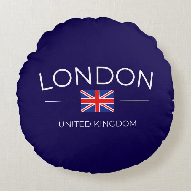 Cojín Redondo Londres (Anverso)