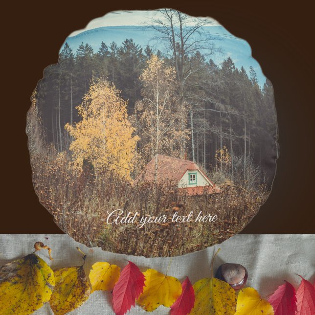 Cojín Redondo Lonely Cottage (Subido por el creador)