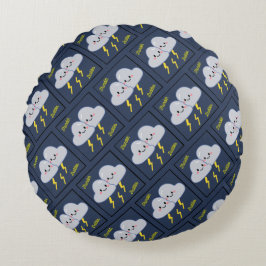 Cojín Redondo Los amigos truenos