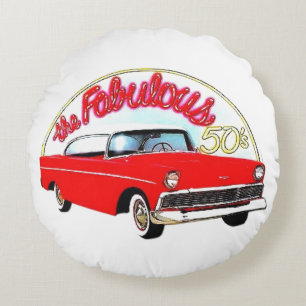 Cojín Redondo Los fabulosos años 50