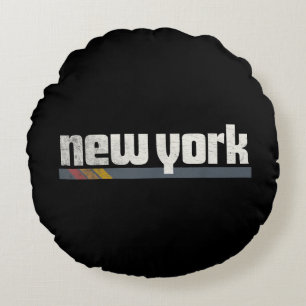 Cojín Redondo Los hombres de Nueva York obsequian a las mujeres