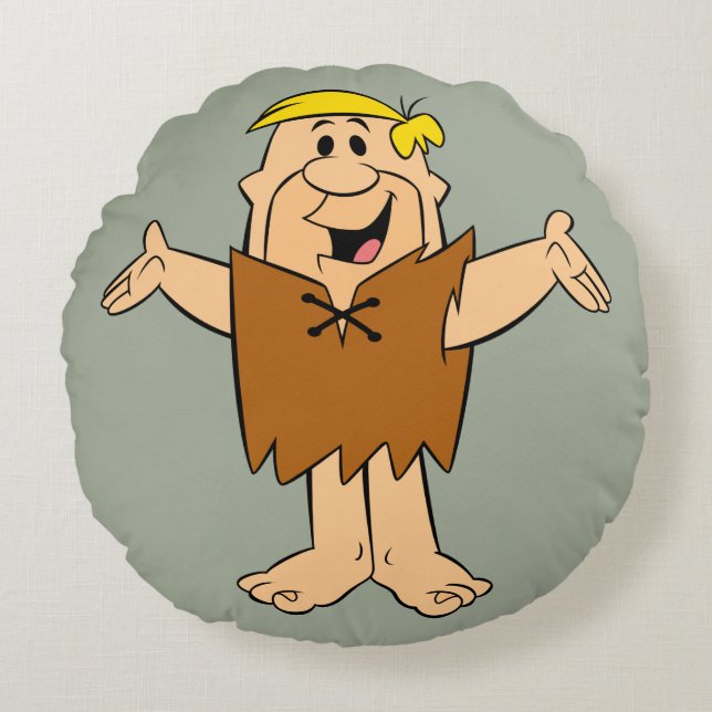 Cojín Redondo Los Picapiedra | Barney Rubble (Anverso)