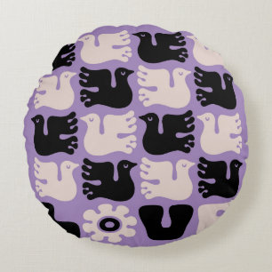 Cojín Redondo Love Dove