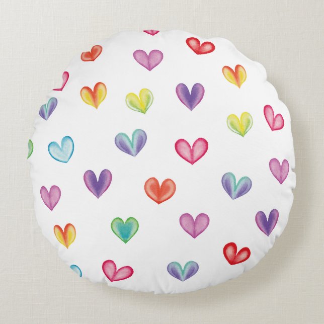 Cojín Redondo Love Me Round Pillow (Anverso)
