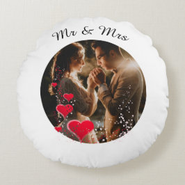 Cojín Redondo Love Photo