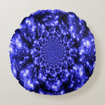 Luces Azules Brillantes