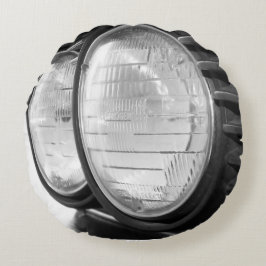 Cojín Redondo Luces BMW de época