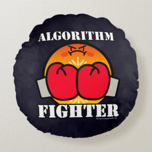 Cojín Redondo Lucha contra el algoritmo