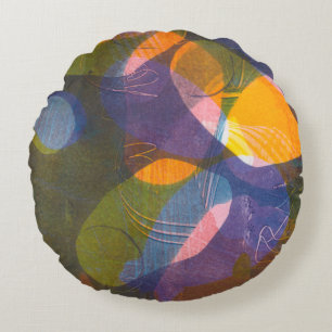 Cojín Redondo Luciérnagas