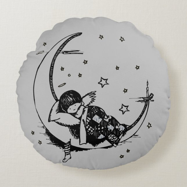 Cojín Redondo Luna (Anverso)