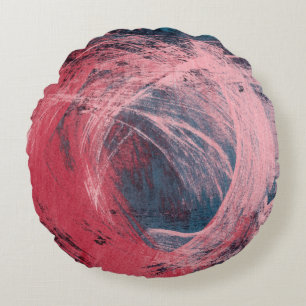 Cojín Redondo Luz Rosa I
