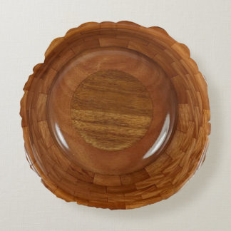 COJÍN REDONDO MAHOGANY SEGMENTS BOWL