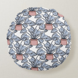 Cojín Redondo Majestic monstera