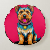 Majestuoso retrato de perro vibrante
