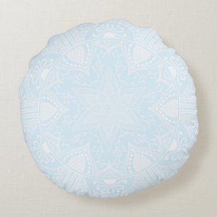 Cojín Redondo Mandala ártica