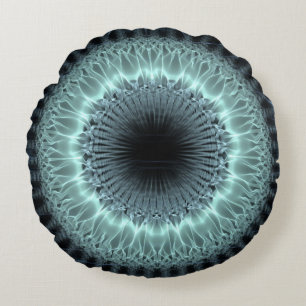 Cojín Redondo Mandala del fractal