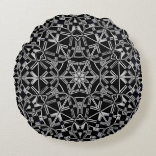 Cojín Redondo Mandala Industrial