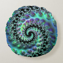 Cojín Redondo Mandelbrot Discovery Round Cushion