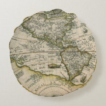 Mapa antiguo, 1596, América Sive Novus Orbis