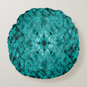 Cojín Redondo Mar geométrico.....