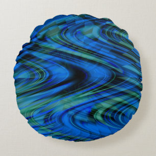 Cojín Redondo Mares de Swirling......