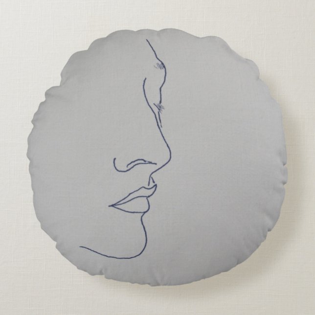 Cojín Redondo Margarita '56 (Anverso)