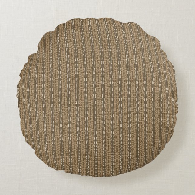 Cojín Redondo marrón, madera, beige, rectángulo, gris, parqué, k (Anverso)