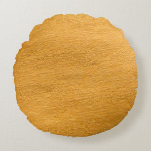 Cojín Redondo Marrón, papelero, antiguo, decoración casera, fond