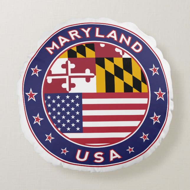 Cojín Redondo Maryland (Anverso)