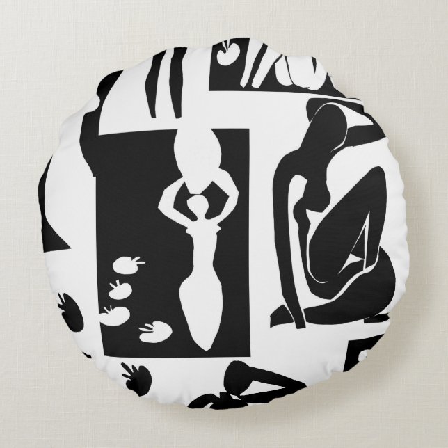 Cojín Redondo Matisse Nudes (Reverso)