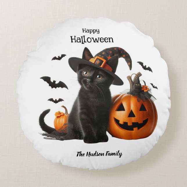 Cojín Redondo Maude Halloween  (Anverso)