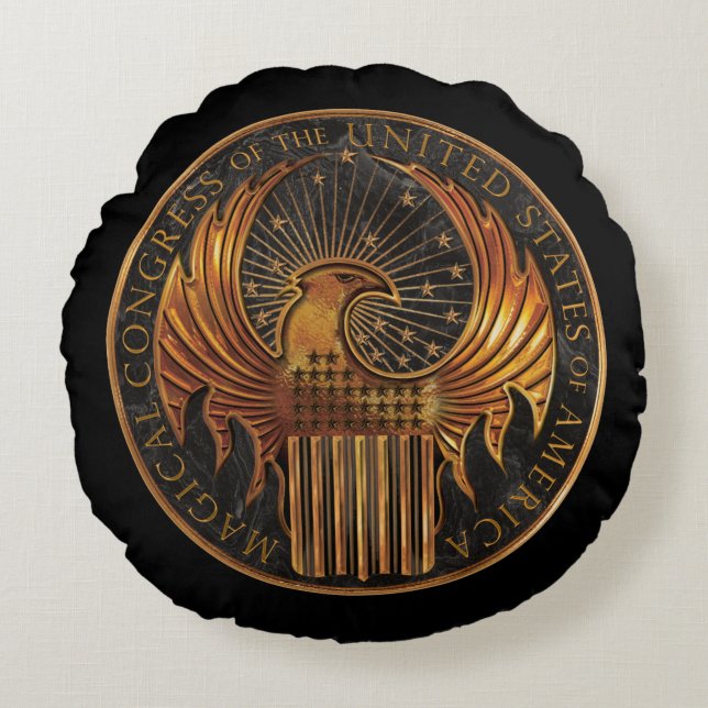 Cojín Redondo Medallón MACUSA™ (Anverso)