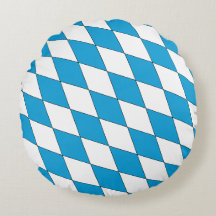 Medieval Azul Blanco Negro Baviera con Forma de Di