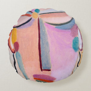 Cojín Redondo Meditación Alexej von Jawlensky Arte figurativo