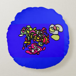 Cojín Redondo Medusas bailarinas 