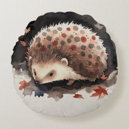 Cojín Redondo Mein kleiner Igel-Freund „Zwergerl“
