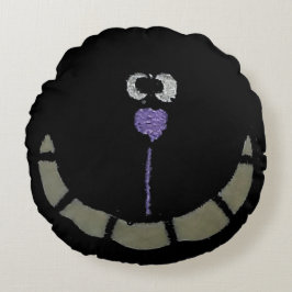 Cojín Redondo (MEJOR) Gato de mal sueño