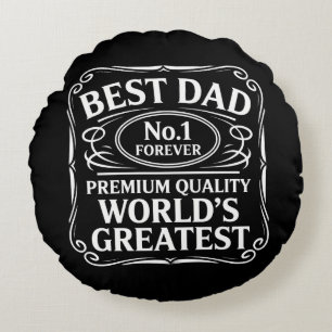 Cojín Redondo Mejor Papá