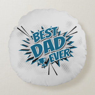 Cojín Redondo Mejor Papá Nunca