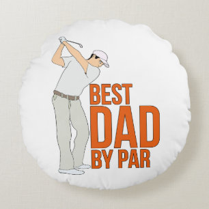 Cojín Redondo Mejor Papá Por Par