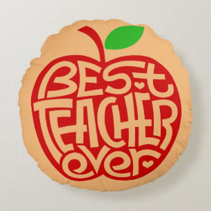 Cojín Redondo Mejor Profesor de la Historia