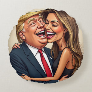 Cojín Redondo Melania Trump