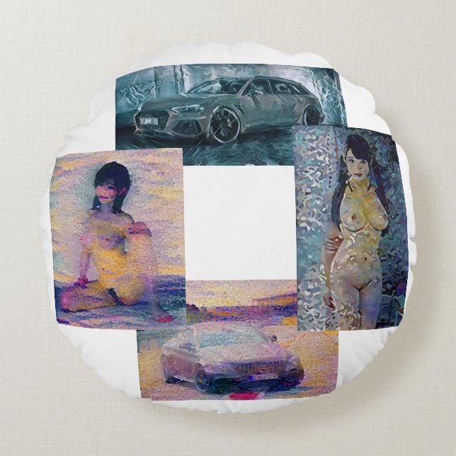 Cojín Redondo  Mercedes-AMG C63 S Coupe (Anverso)